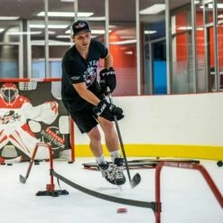 HockeyShot Rush Defender Training Aid -Sourceforsports 18c0f1fbe0e00de58ba4cfe807ada39c
