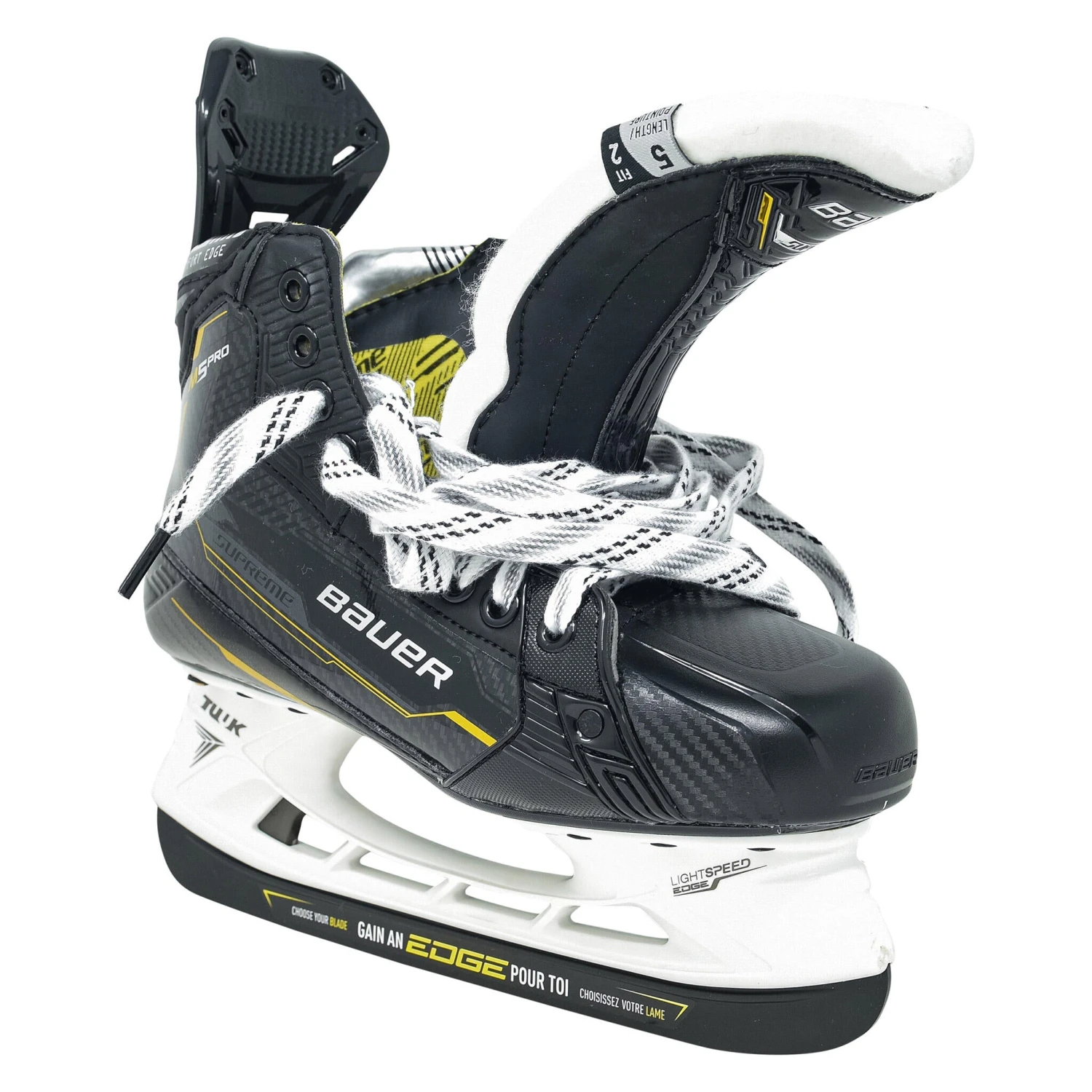 Bauer Supreme M5 Pro Intermediate Hockey Skates (2022) With Carbonlite Steel 9 Bauer Supreme M5 Pro Intermediate Hockey Skates (2022) With Carbonlite Steel - Image 7