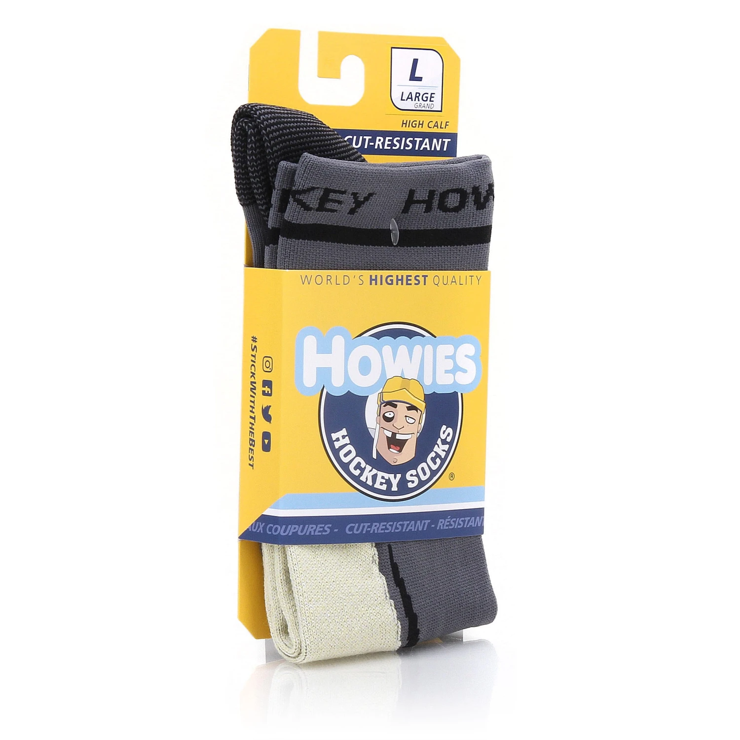 Howies Cut-Resistant Hockey Skate Socks 8 Howies Cut-Resistant Hockey Skate Socks - Image 6
