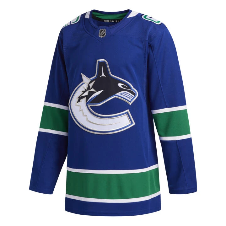 Adidas NHL Authentic Home Wordmark Jersey - Vancouver 3 Adidas NHL Authentic Home Wordmark Jersey - Vancouver