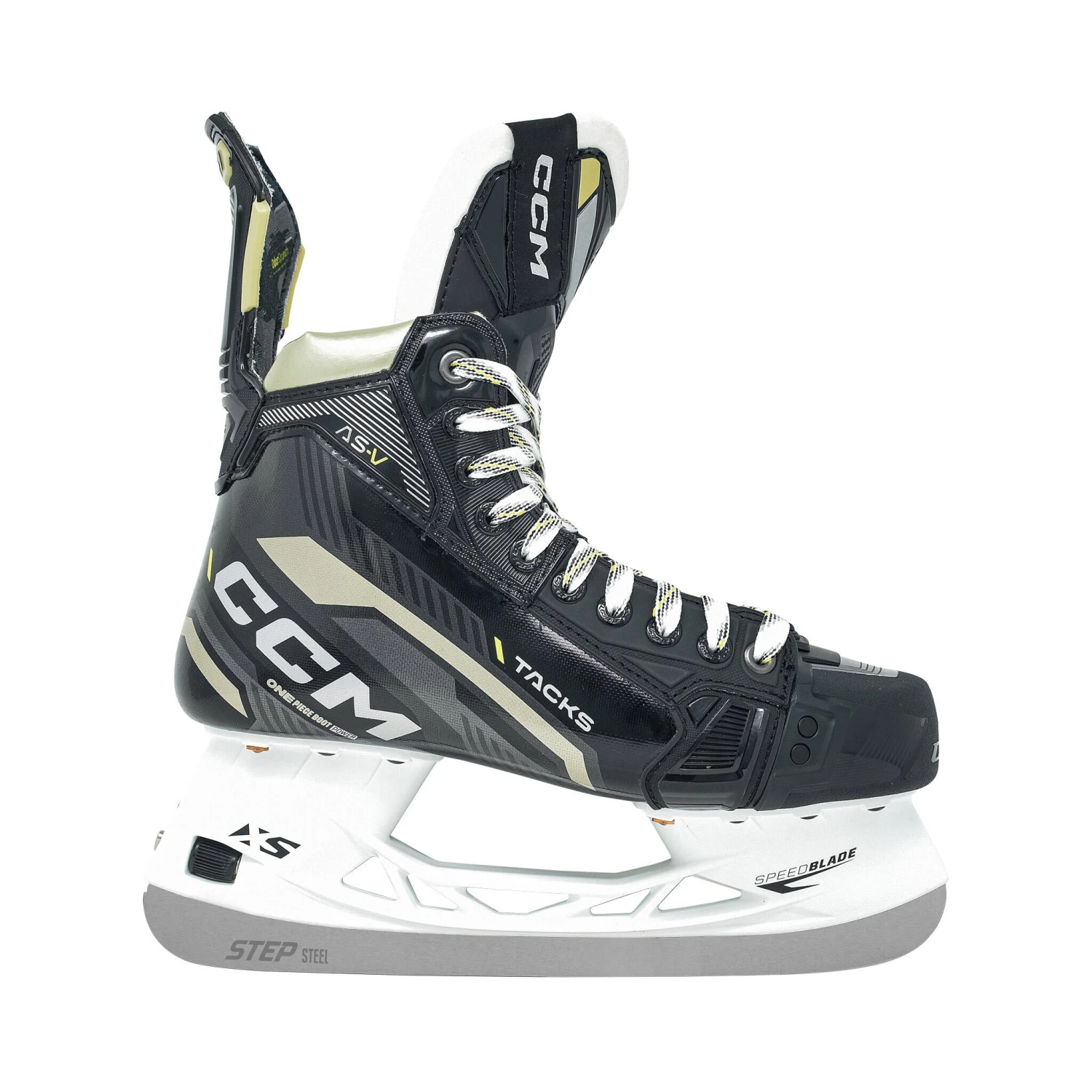 CCM Tacks AS-V Senior Hockey Skates (2022) With Step Steel 3 CCM Tacks AS-V Senior Hockey Skates (2022) With Step Steel