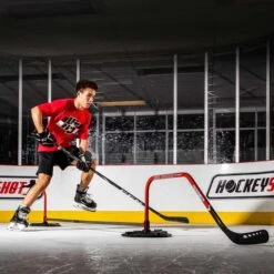 HockeyShot Rush Defender Training Aid -Sourceforsports 5621ee8188eccdaf989b80d5692defd4