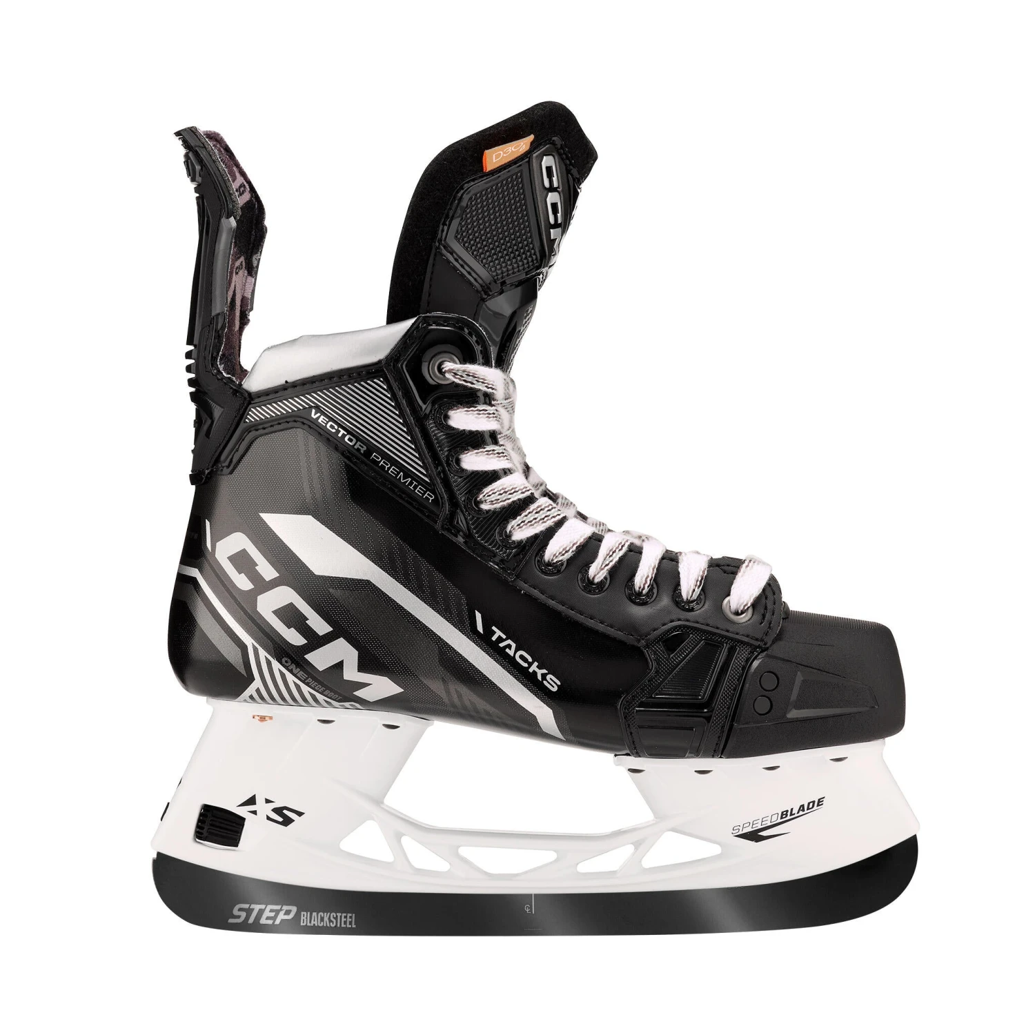 CCM Tacks Vector Premier Senior Hockey Skates (2022) With STEP Blacksteel XS - Source Exclusive 3 CCM Tacks Vector Premier Senior Hockey Skates (2022) With STEP Blacksteel XS - Source Exclusive