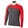 Bauer Pro Long Sleeve Youth Base Layer Top - Dark Grey / Red (2019) -Sourceforsports 9cd36cdfbb69810dc73254f437a5cecd