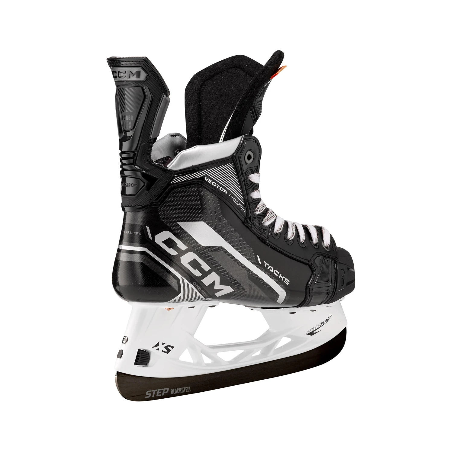 CCM Tacks Vector Premier Senior Hockey Skates (2022) With STEP Blacksteel XS - Source Exclusive 5 CCM Tacks Vector Premier Senior Hockey Skates (2022) With STEP Blacksteel XS - Source Exclusive - Image 3