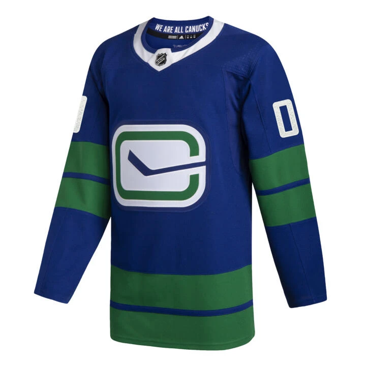 Adidas NHL Authentic Wordmark Jersey - Vancouver Alternate 3 Adidas NHL Authentic Wordmark Jersey - Vancouver Alternate