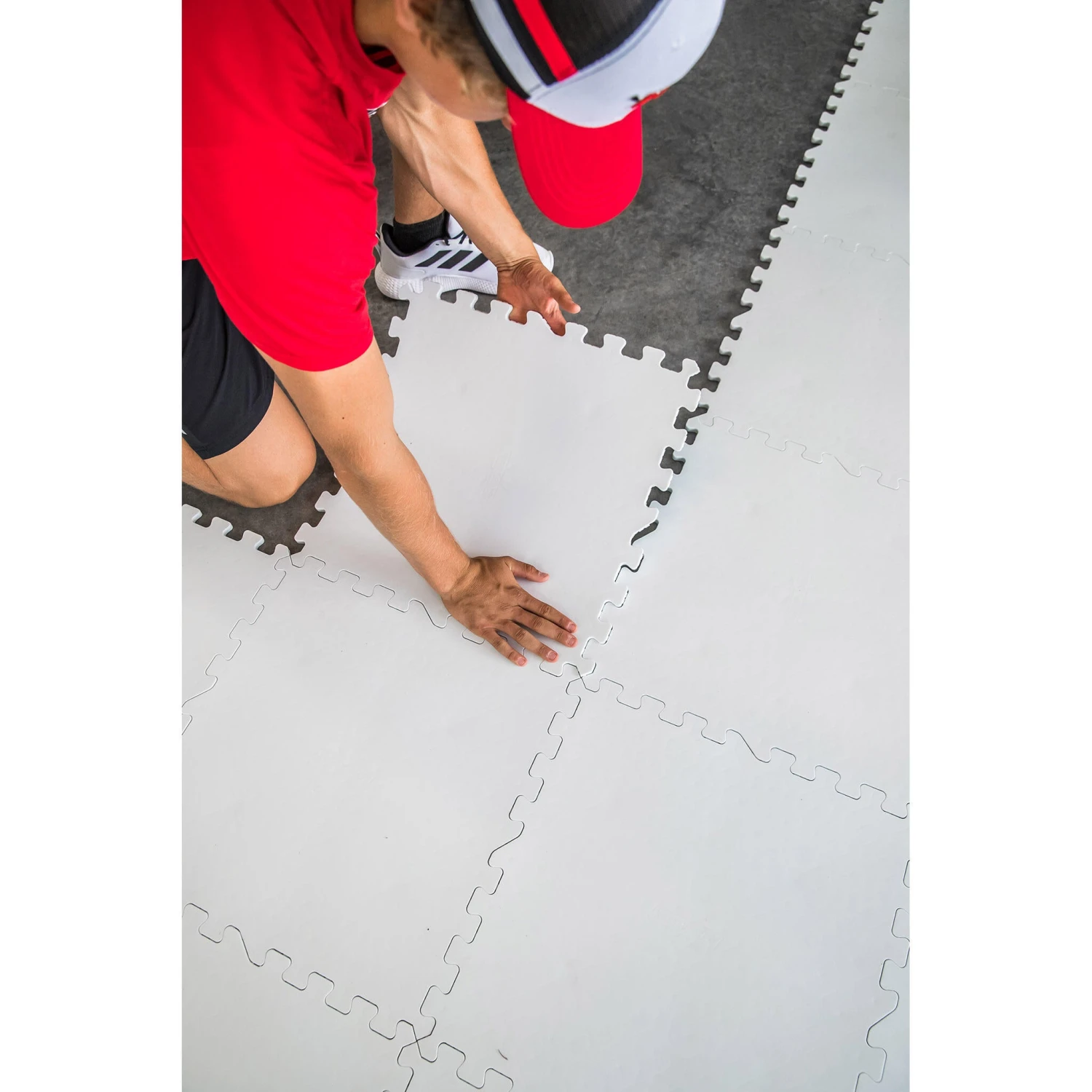 HockeyShot Allstar Dryland Flooring Tiles (10 Pack) - 18" X 18" 4 HockeyShot Allstar Dryland Flooring Tiles (10 Pack) - 18" X 18" - Image 2