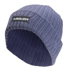 Bauer New Era Adult Ribbed Toque With Patch - Blue